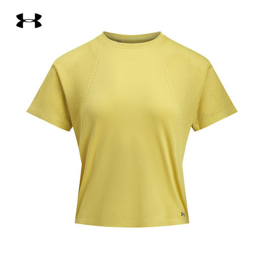【M码，如无货将做退款】UNDERARMOUR安德玛运动2025F/W女短袖T恤 6004017-729 商品图0