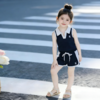 童洛萌【学院风】韩版夏季女孩学院风套装无袖外穿女童时尚POLO领背心73-150★娃娃优选 商品缩略图4
