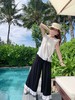 <曾小咸推荐> 蕾丝拼接阔腿休闲裤 日常139！！ 活动89！！【预售款，预计3-15天发货】 商品缩略图5