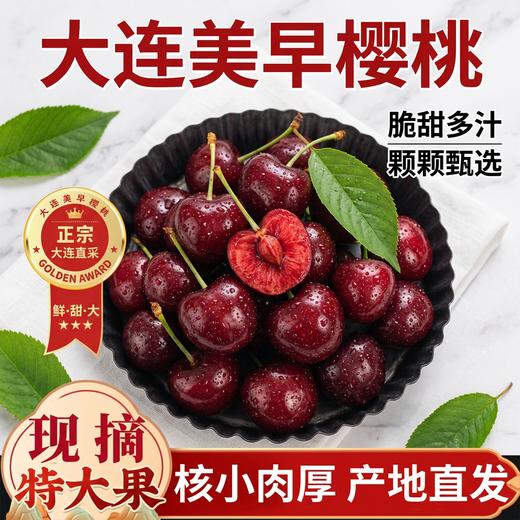 【大连美早樱桃】核心产区10年老树自然熟，原生态种植，无催熟无膨大剂。（72小时内发货，节假日顺延） 商品图3