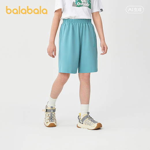 【商场同款】巴拉巴拉童装儿童短裤男女童2026新款夏装中裤子速干 商品图2
