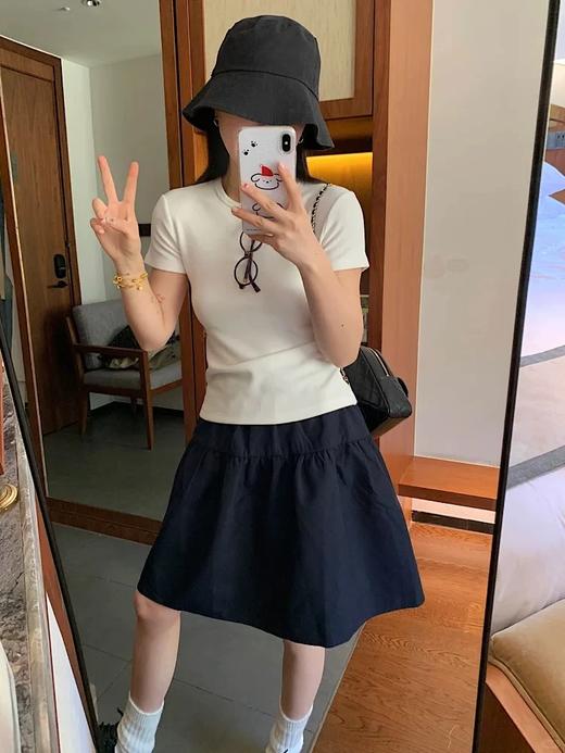 <曾小咸推荐>4.16新品上新 3色学院风A字半身裙 日常99！！ 活动价59！！【预售款，预计3-15天发货】 商品图0