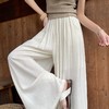 莱赛尔天丝亚麻裤女夏季薄款宽松慵懒山本裤小个子棉麻弯刀阔腿裤   NDK-J2586 商品缩略图2