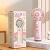 【随时随地 ！风享夏日】 卡通印花 手持便携小风扇 USB 充电便携大风力户外电扇 2026 夏季新款 商品缩略图4