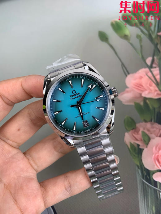 欧米茄VS海马150米系列 绿松石 6点位日历 Aqua Terra 150米腕表 8900一体机 男士腕表 表径41mm 商品图1
