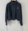 女款logo刺绣衬衫外套hu017 商品缩略图0
