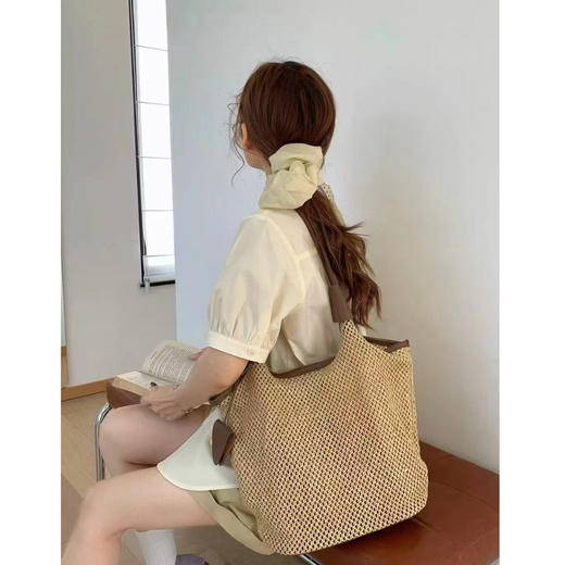度假风慵懒镂空单肩包-纪念日百货门店同款171394180 商品图3