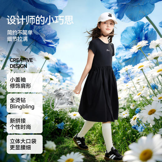 女童连衣裙夏季新款安奈儿童装EG623538 商品图3