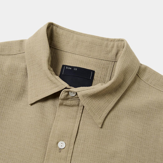 meanswhile Breathable Linen Luggage 透气防泼水机能性短袖衬衫 商品图1