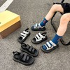 儿童露趾凉鞋2026夏季新款儿童百搭韩版厚底软底休闲鞋 商品缩略图1