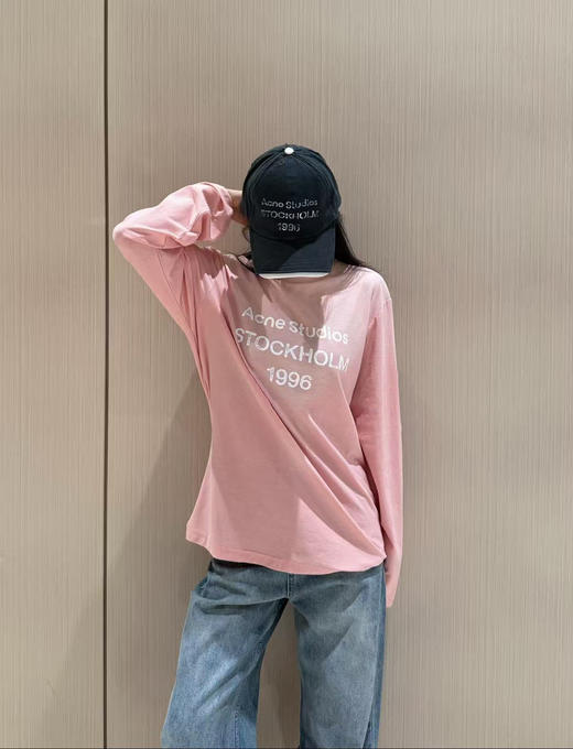 谁还没有这件acne！颜色敲好看的做旧磨破长袖T恤！ 商品图11