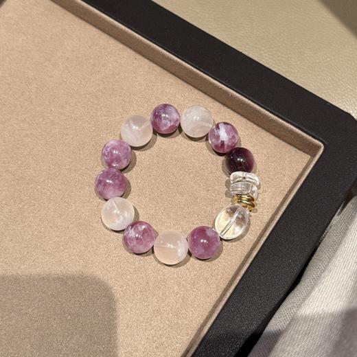 ARSIS｜晶石系列 紫云桃夭·紫祖母晶粉幽灵串珠手链 商品图5