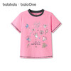【balaOne】巴拉巴拉童装女童短袖t恤儿童2026新款夏速干凉感上衣 商品缩略图4