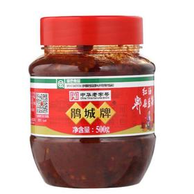 鹃城牌郫县豆瓣酱500g娟城正宗四川商用一整箱炒菜回锅肉川菜杜鹃