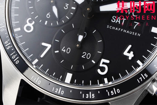 BLS万国新款飞行员计时系列 黑武士 飞行员计时双历 F1马石油车队 AMG马石油绿 7750机 男士腕表 表径41.1mm 精益求精 商品图4