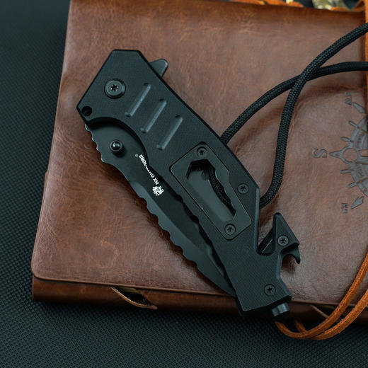 汉道步兵户外小刀随身折叠刀 商品图4