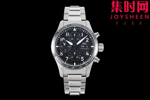 BLS万国新款飞行员计时系列 黑武士 飞行员计时双历 F1马石油车队 AMG马石油绿 7750机 男士腕表 表径41.1mm 精益求精 商品图0