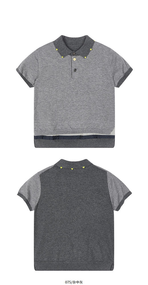 jnby   26年夏款  短袖套头针织衫  1Q4313290 商品图6