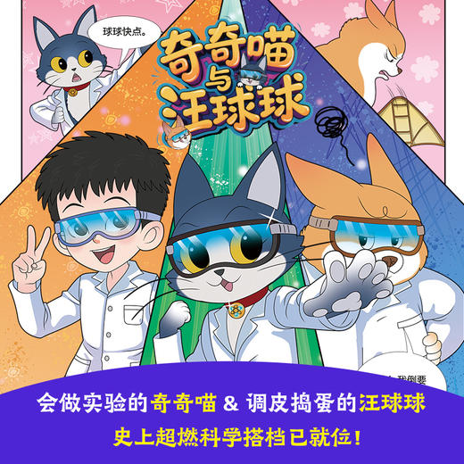 奇奇喵与汪球球超时空科学漫画（附赠能量闪卡） 商品图10