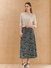 【桑蚕丝印花半裙】26年春夏新款女士中长款真丝碎花半身裙 商品缩略图0