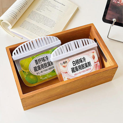 【福利❗️9.9抢2盒🔥冰箱除味剂】清新 超好闻 跟冰箱异味说bye bye！活性炭清洁除臭果香去除异味家用专用除味留香盒剂 商品图4