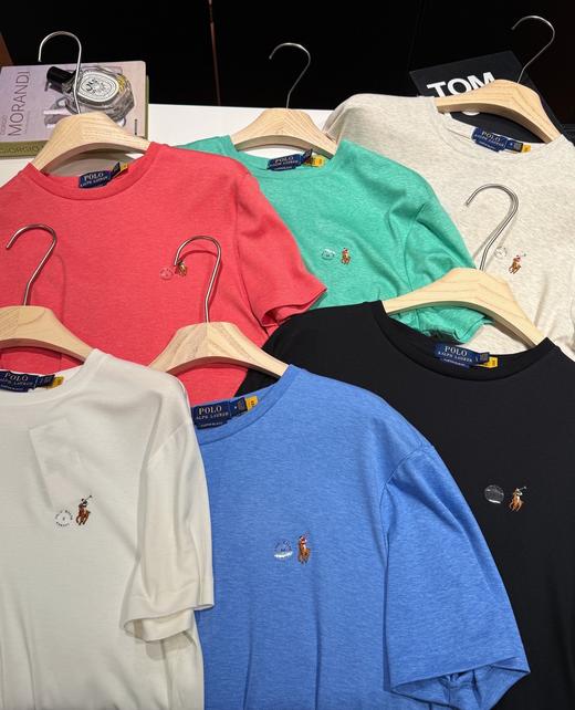 正pin❗️ 柬埔寨🇰🇭代工源货𝐑𝐥拉夫小马6色短袖 彩标系列 商品图1