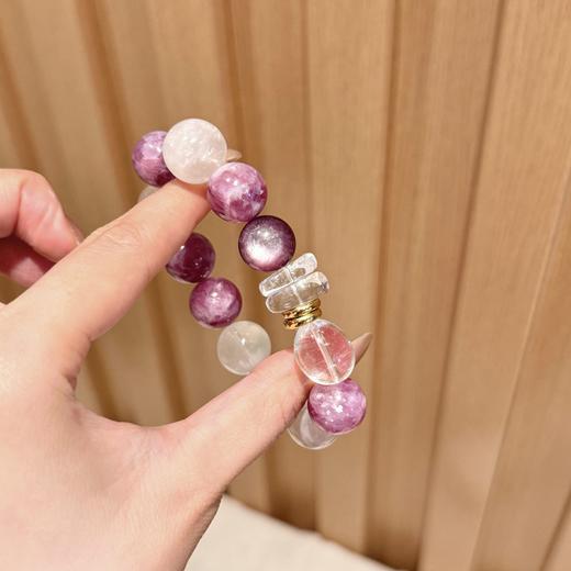 ARSIS｜晶石系列 紫云桃夭·紫祖母晶粉幽灵串珠手链 商品图2
