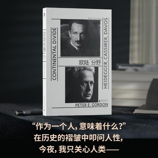 欧陆分野：海德格尔与卡西尔在达沃斯（陈嘉映推荐；世界陷入危机，思想如何突围？“人，意味着什么？”哲学史上的大地震，人性就此分道扬 商品图2