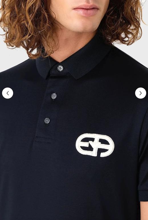 【超惠秒】Emporio Armani 男士莱赛尔纤维棉混百搭休闲Polo 短袖T恤12386 商品图14