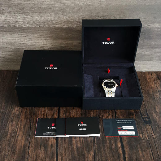 【95新】TUDOR帝舵M28603-0005自动机械日期显示、星期显示41MM 皇家系列 精钢/18K黄金表圈060426AK13 商品图1