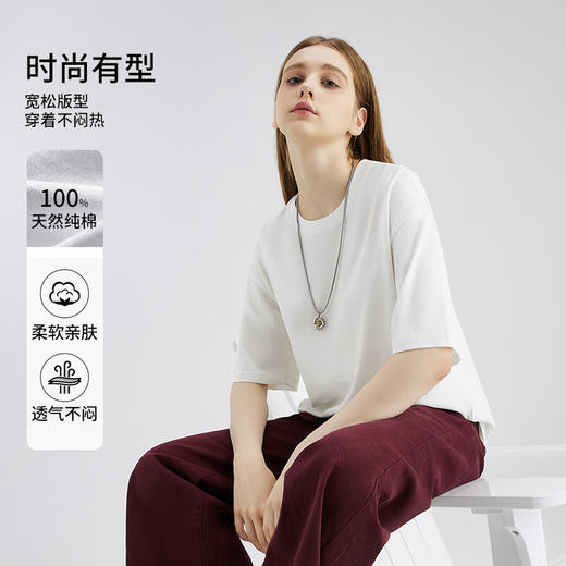 【59元买一送一】KingSalute·纯色短袖·100% 精梳好棉透气排汗 商品图0