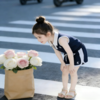 童洛萌【学院风】韩版夏季女孩学院风套装无袖外穿女童时尚POLO领背心73-150★娃娃优选 商品缩略图3