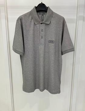 男款logo刺绣短袖polo衫hu010