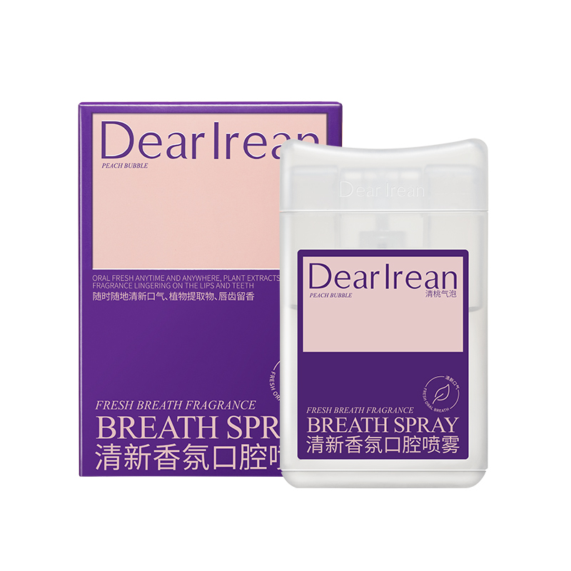独特艾琳清新口腔喷雾（清桃气泡）17ml