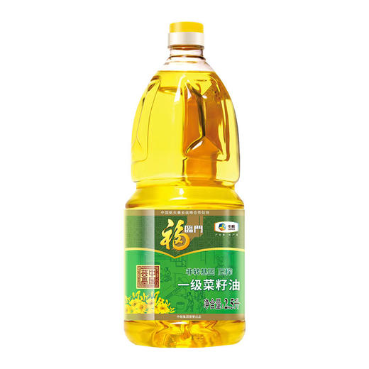 中粮福临门非转基因压榨一级菜籽油2.5L 商品图1