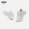 ANNIL/安奈儿童鞋男女童白色运动鞋春季学生小白鞋皮面老爹鞋HM6105813 商品缩略图0