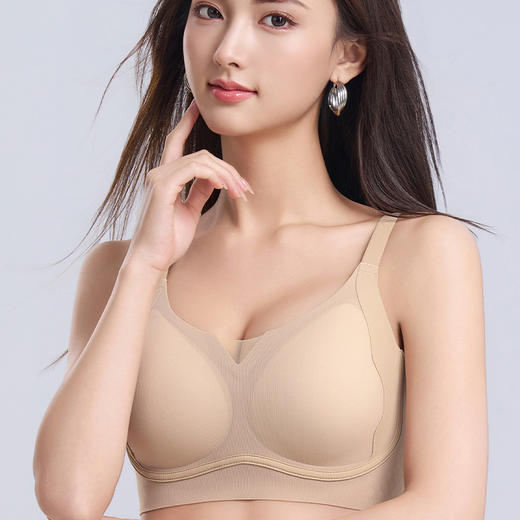 【39元1件，69元2件】隐形粉底液云感透气提拉聚拢文胸-V035 商品图2