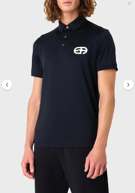 【超惠秒】Emporio Armani 男士莱赛尔纤维棉混百搭休闲Polo 短袖T恤12386 商品图11