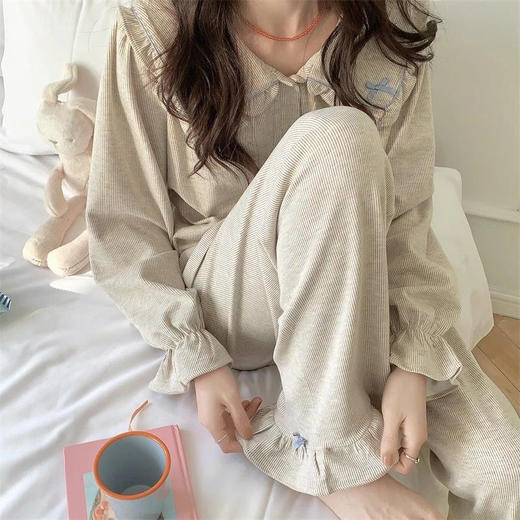 恬静微风女士内衣睡衣少女恬静微风 家居服上衣1件--纪念日百货门店同款169451704 商品图3