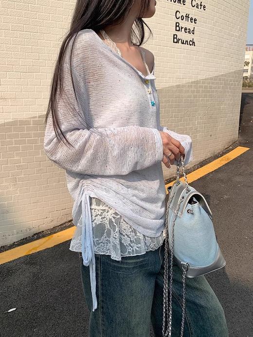 <曾小咸推荐>  韩系罩衫（无蕾丝打底） 日常119！！活动价79！！【预售款，预计3-15天发货】 商品图3