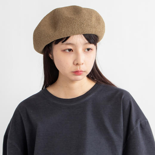 KIJIMA TAKAYUKI WASHI KNIT BERET 女士针织贝雷帽 商品图0