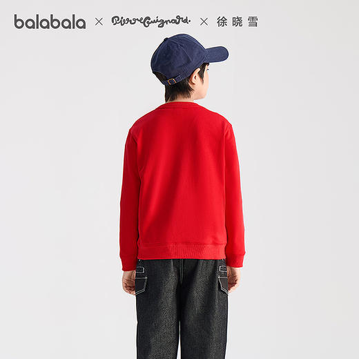 【商场同款】巴拉巴拉童装儿童卫衣长袖男女童2026新款春新年上衣 商品图3