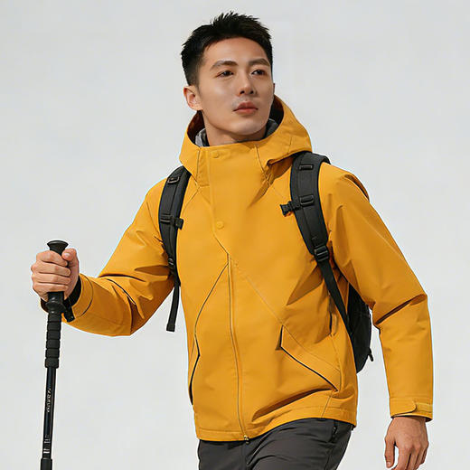 多威新款冲锋衣户外越野跑步男女运动外套2662011 商品图4