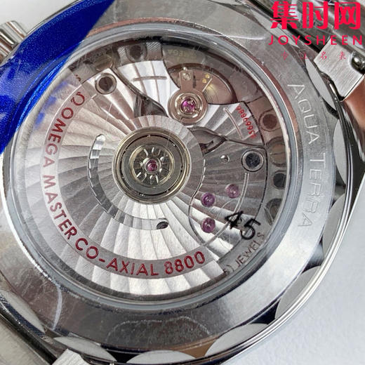 欧米茄VS海马150米系列 绿松石 6点位日历 Aqua Terra 150米腕表 8800一体机 表径38mm 中性腕表 男女皆可佩戴 小手腕福音 商品图7