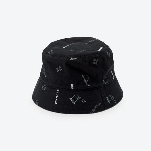 KIJIMA TAKAYUKI LINEN COTTON PRINTED 亚麻棉混纺手绘渔夫帽 商品图4