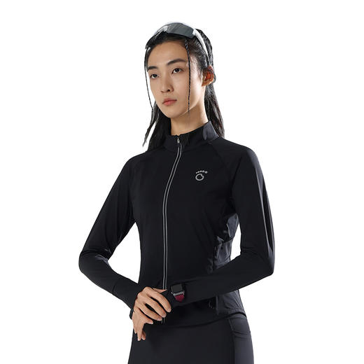 马孔多 | 女子针织拉链衫6.0立领修身轻薄透气运动针织拉链外套 商品图4