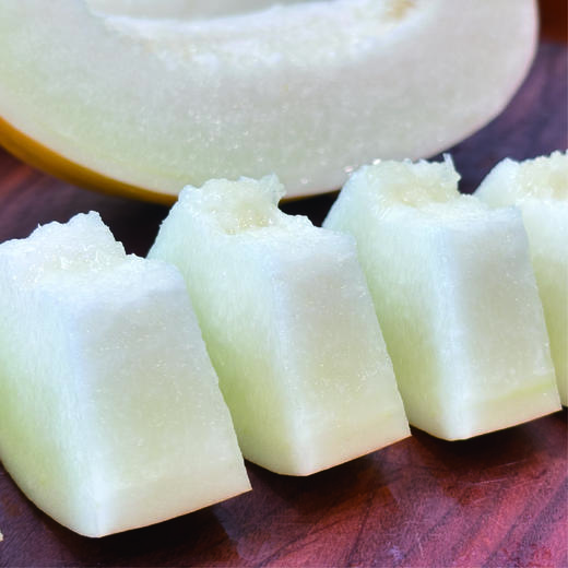 金美人蜜瓜  有着哈密瓜的甜，和蜜桃的爆汁感~ 4.5-5斤2-3颗装 商品图1