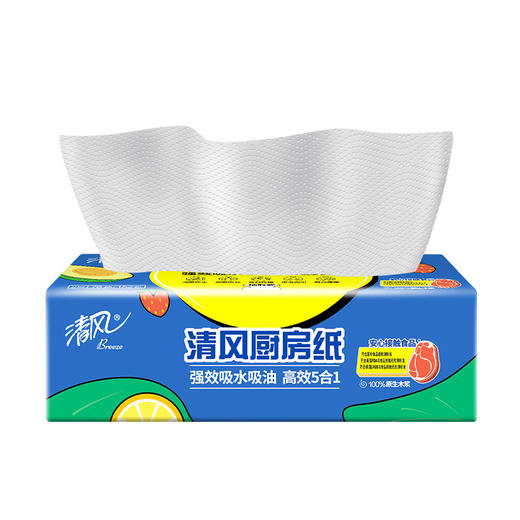 清风2层76张厨房取式纸巾3包B80CK1 商品图1