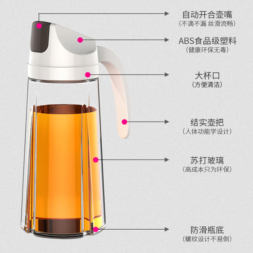 全格自动开合油壶 商品图2