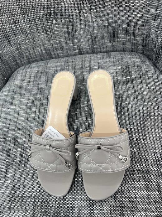 女款蝴蝶结高跟拖鞋hu010 商品图0